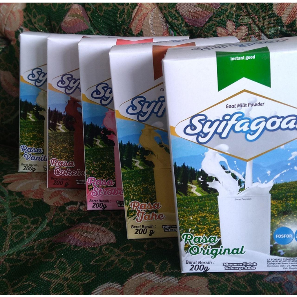 

Promo susu kambing etawa syifagoat 1kg all variant