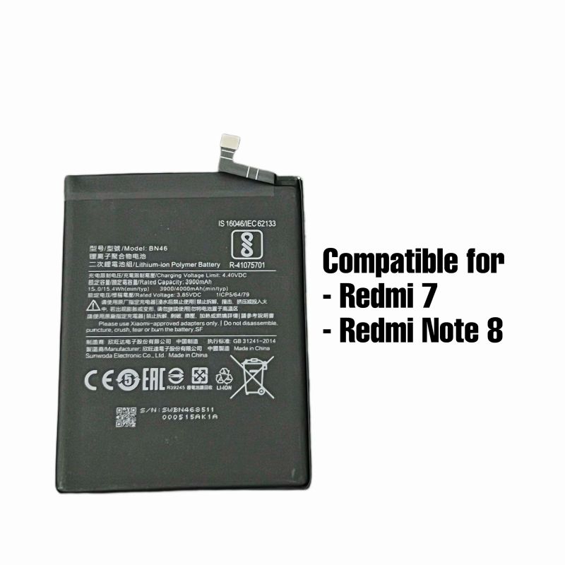 BATERAI BN46 FOR XIAOMI REDMI 7 / XIAOMI REDMI NOTE 8
