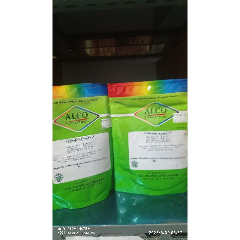 Alco/Pewarna makanan/Pewarna bubuk/Merah tua