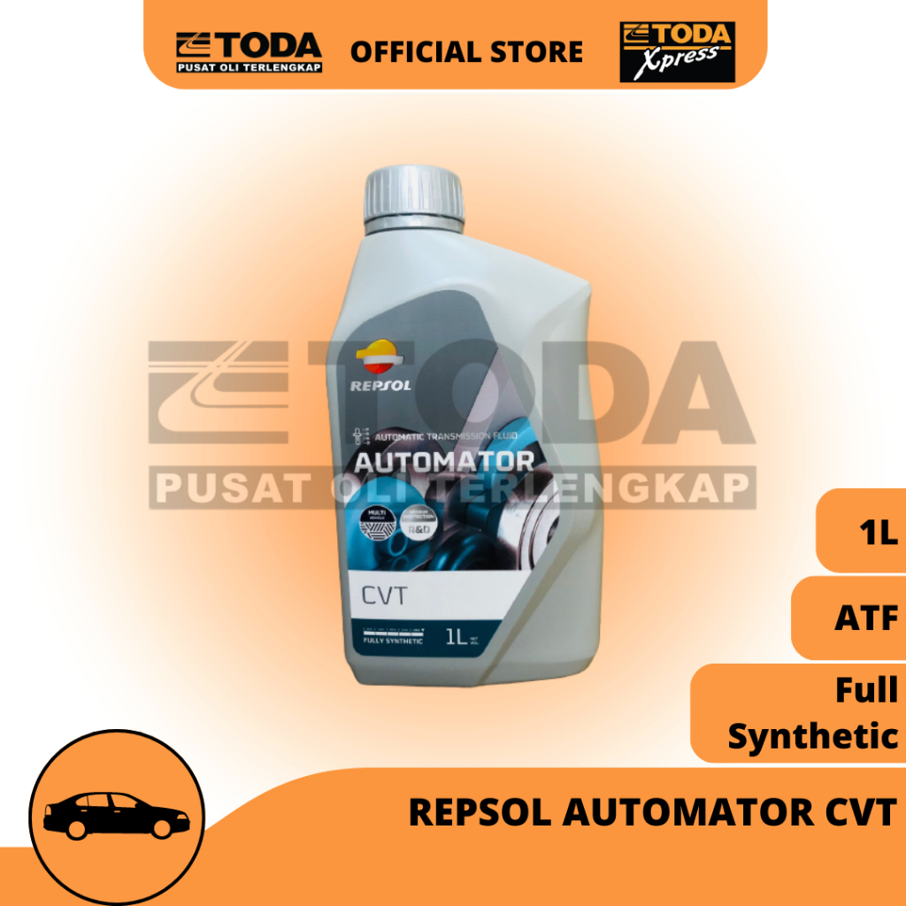 TODA - Repsol Automator CVT 1l Original Oli Transmisi
