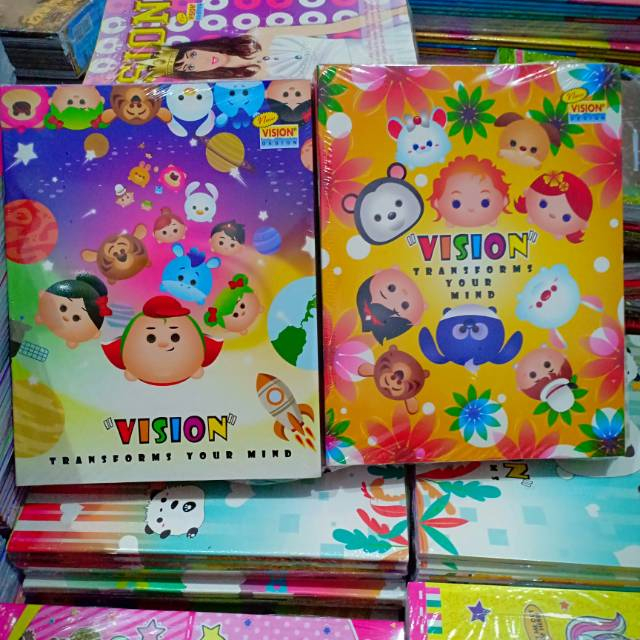 

BUKU TULIS MERK VISION ISI 32 Lembar