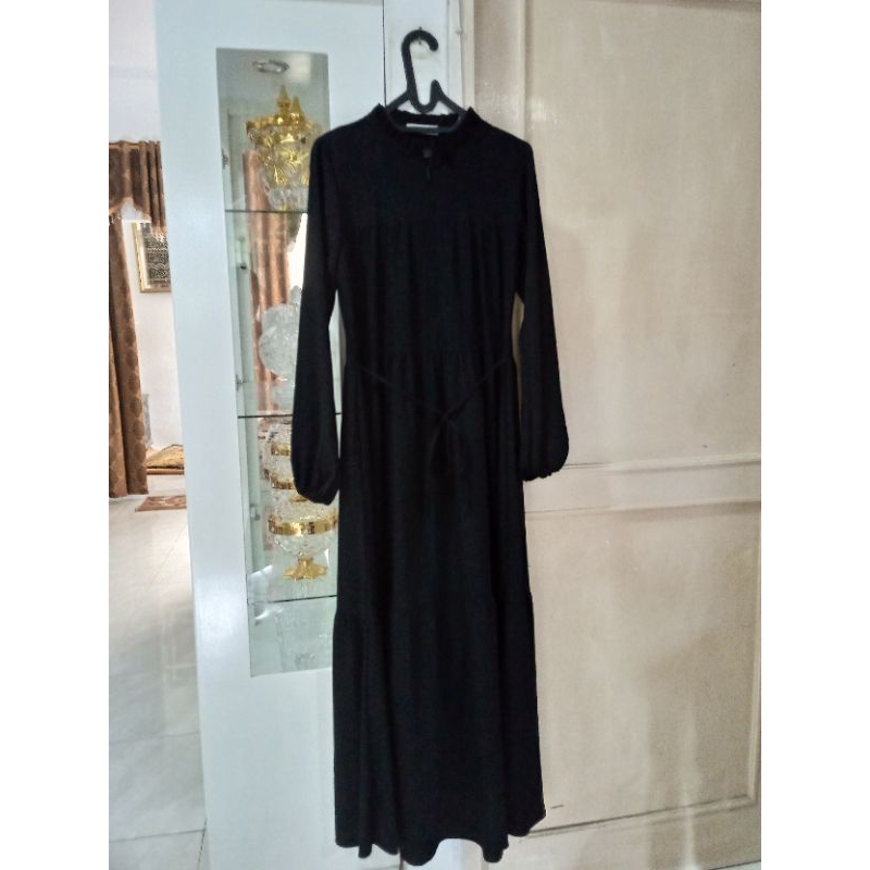 Zakiya Dress Sabina by Selly Black L (preloved)