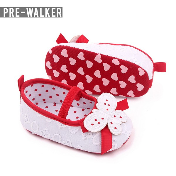 Sepatu Bayi Perempuan | Sepatu Prewalker Baby Butterfly S1326