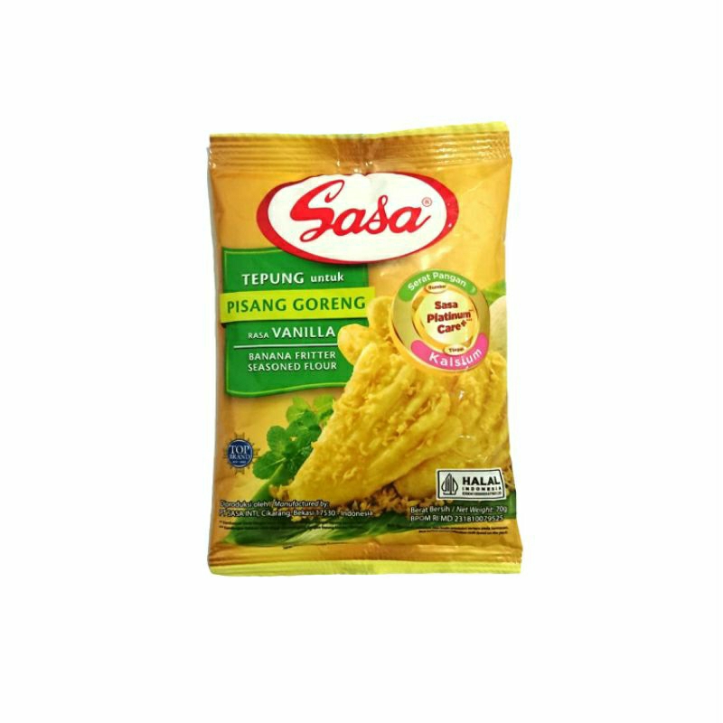 

Sasa Tepung Bumbu Pisang Goreng Vanila