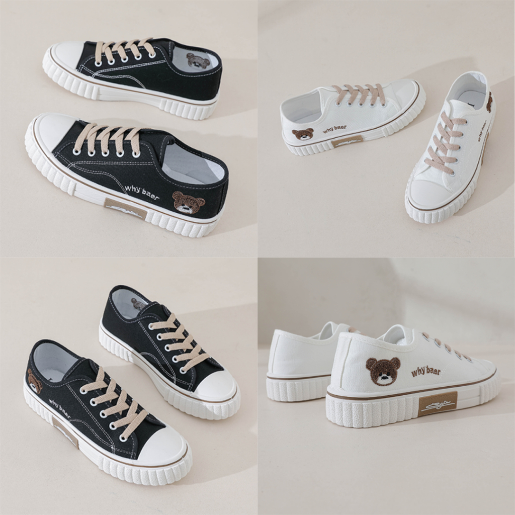 FREE KOTAK SEPATU !!! SALE!!!  SNEAKERS BEAR IMPORT WANITA - 887