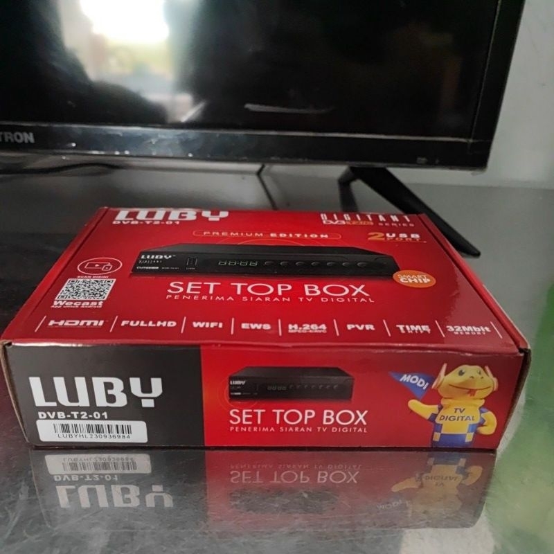 Set Top Box Luby DVB T2 01