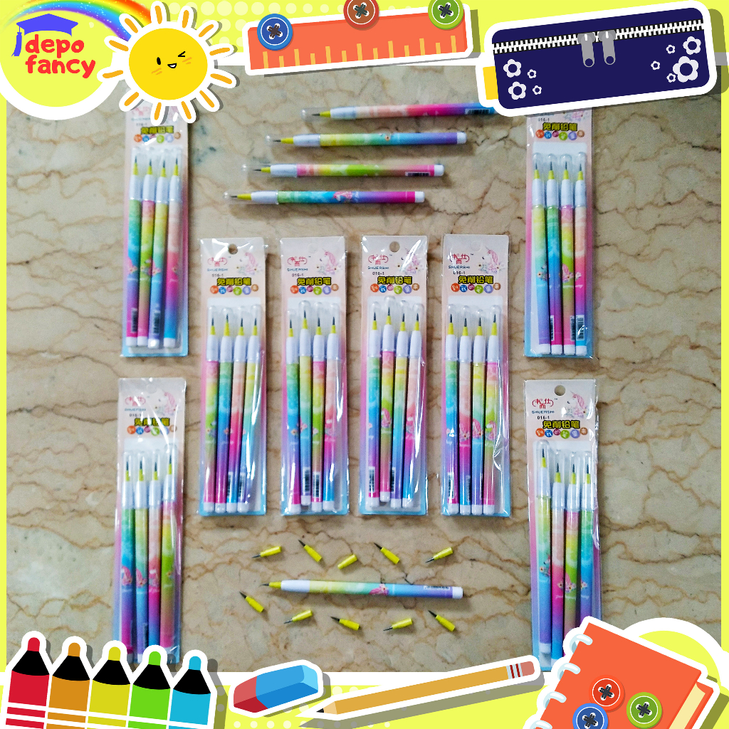 

Pensil Tusuk SES016-5 Deer / Pensil Tulis / Pensil / Pensil Bensia / Pencil / Pensil Isi Ulang