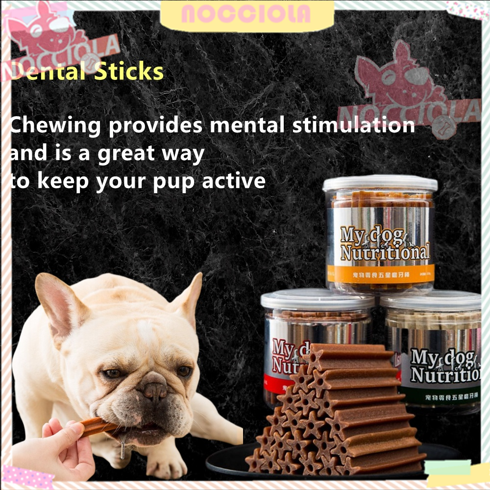 Dentalstick untuk Anjing - Dog Treats - Snack Anjing - Pembersih Gigi Anjing - Penghilang Bau Mulut dan Gigi Anjing Dental Stix Dentalight