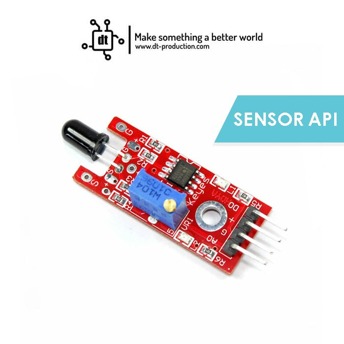 Sensor Api KY-026 Flame Sensor Arduino