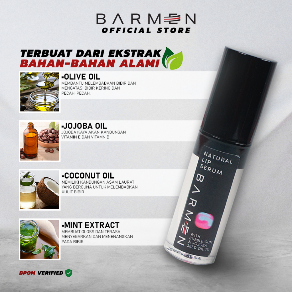 BARMEN Lip Serum Combo + 10kLip Serum Combo Acne Serum