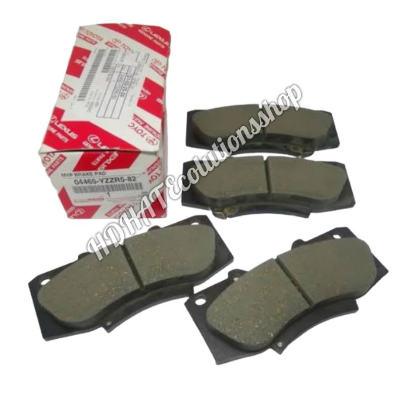 Brake Pad / Kampas Rem Depan  FORTUNER Pad Kit, Disc Brake,04465-YZZR5-82 /04465-OK340-82 ORIGINAL