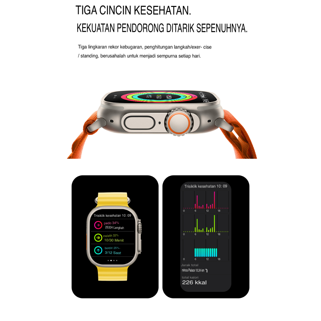 SKMEI S233 Jam Tangan Pria Wanita Smartwatch Digital Bluetooth Connect Phone Call Bisa Putar Musik WATCHKITE WKOS