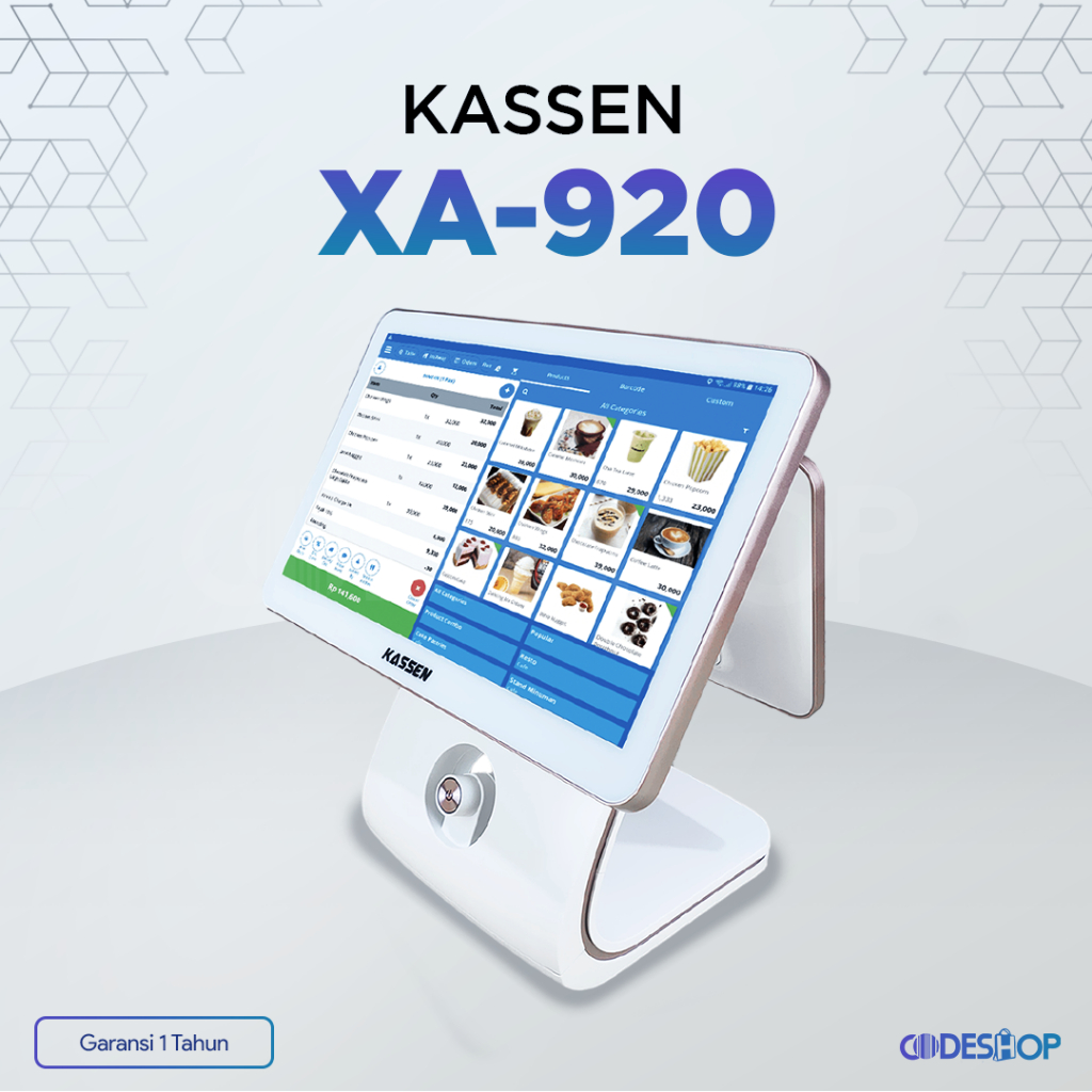 Mesin Kasir All In One POS Touchscreen Kassen XA-920