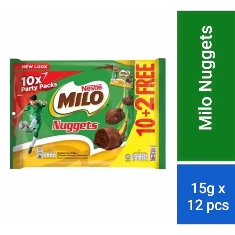 Milo nuggets malaysia isi 12 bks