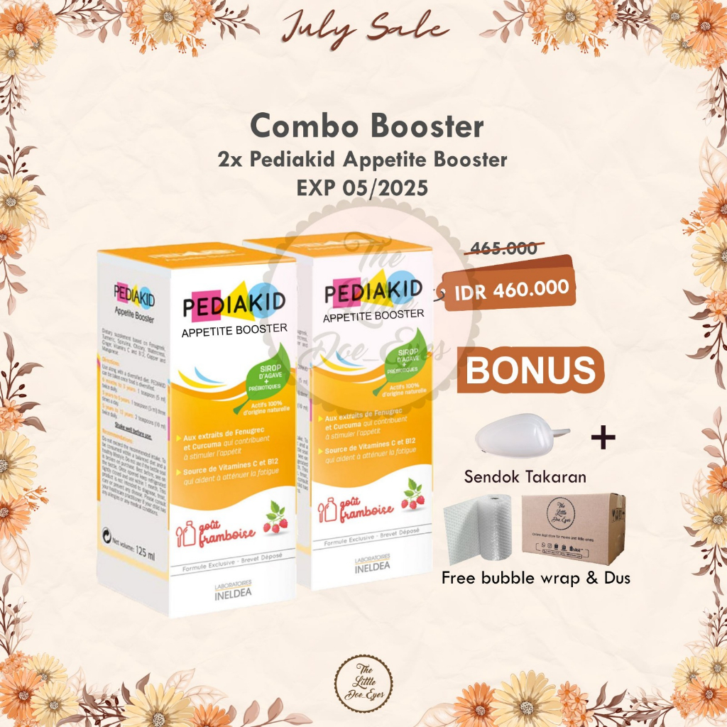 [READY] COMBO BOOSTER (2x Pediakid Appetite Booster)