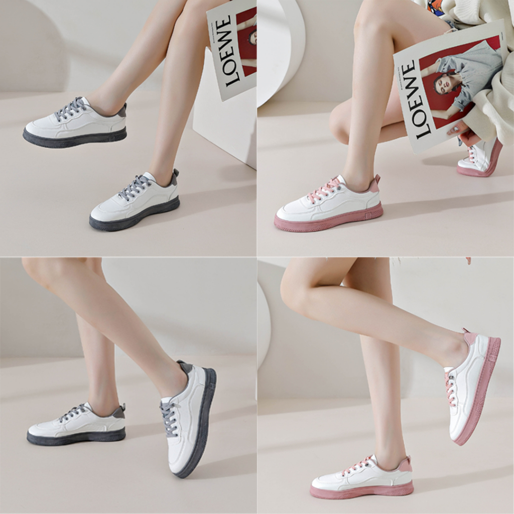 FREE KOTAK SEPATU !!! SALE!!! SEPATU CASUAL WANITA ORIGINAL IMPORT KOREA PREMIUM - 210