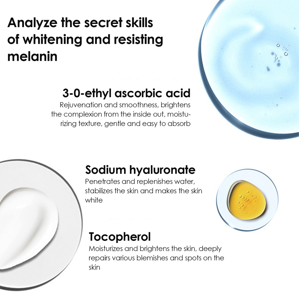 Youbuy Whitening  blemish ori Freckle Cream Peningkatan Bahan Remove Dark Spot &amp; cream pemutih wajah 3% Niacinamide VC 20% + Kolagen Peptida Fade Pigmentation Anti-Penuaan Melasma Brighten Creams 5X Ceramide Skin Barrier Repair  Moisturizer