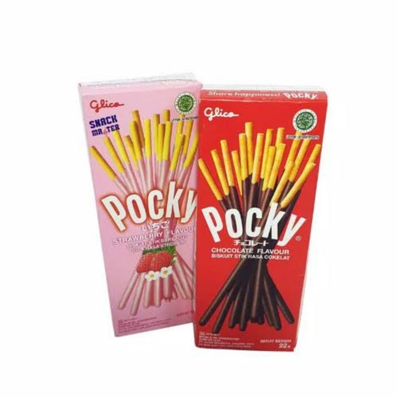 Pocky - biskuit stik - glico wings 22gram