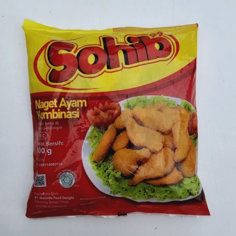 

SOHIB nugget ayam 500gr