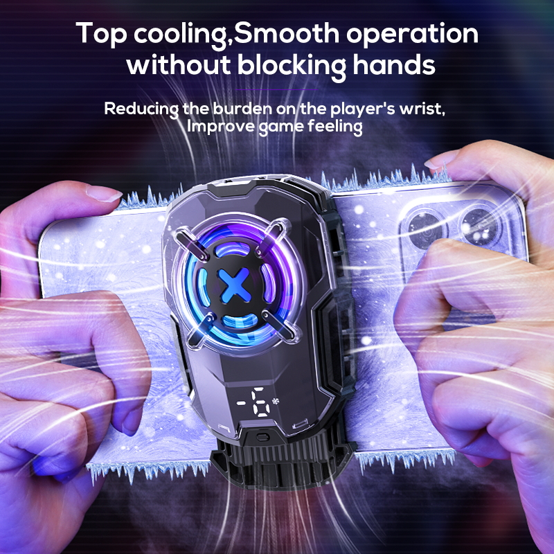 MEMO DL16 Fan Cooler Radiator Pendingin HP Cooling Fan gaming Smart Ai