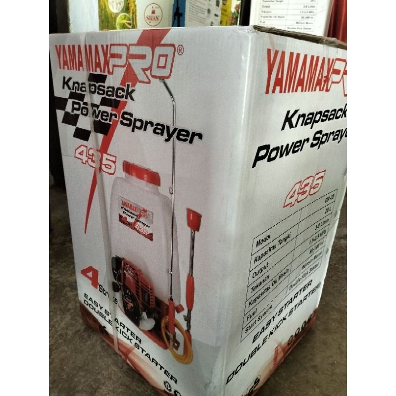 Tangki Mesin Yamamax Pro 4 tak