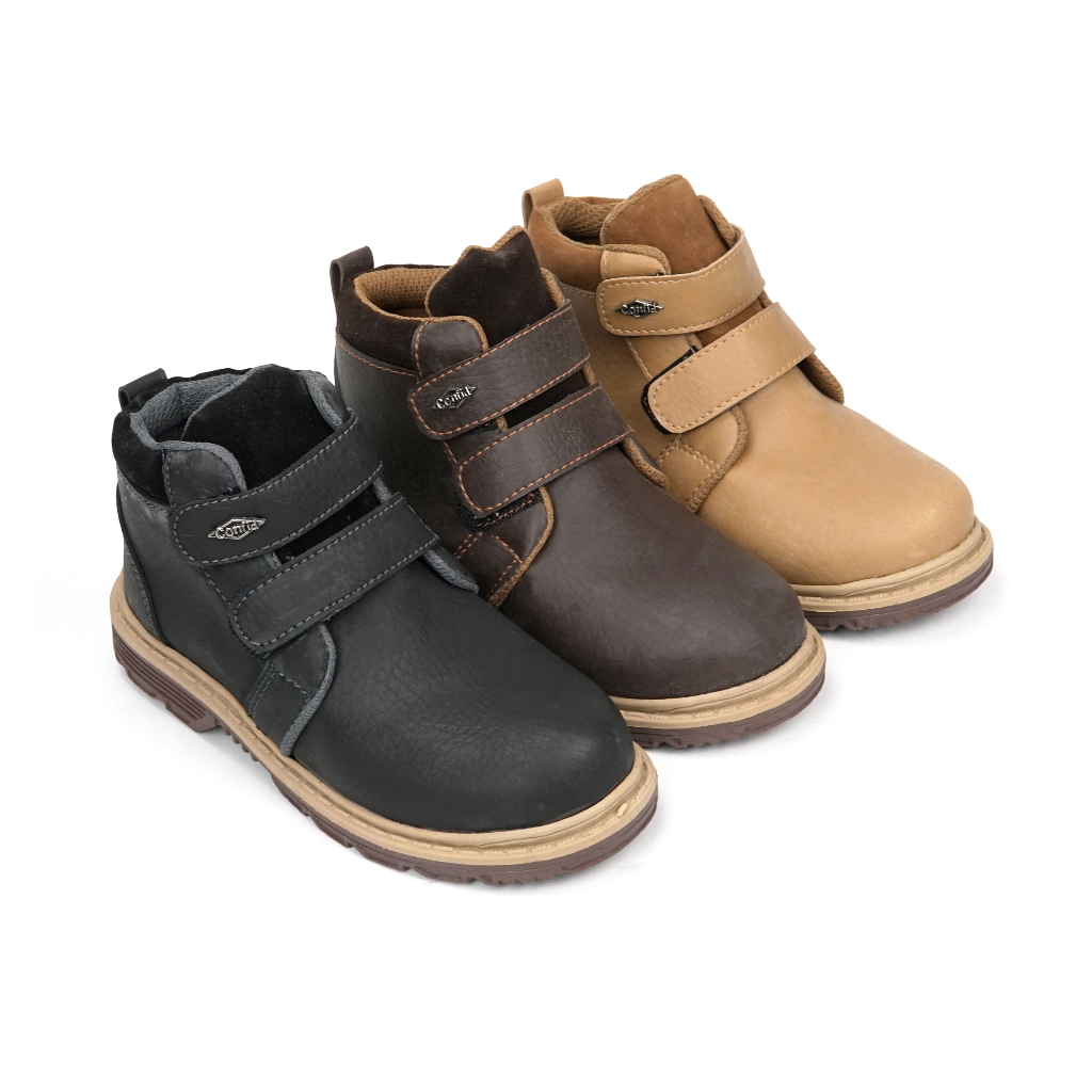 Sepatu Boots Kulit Anak - Aslan