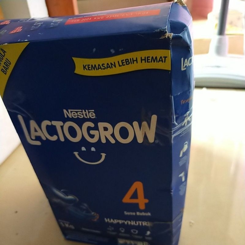 Lactogrow 3 dan 4 vanila madu 1kg