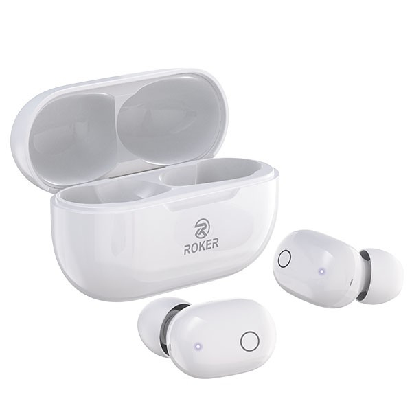 HEADSET - HANDSFREE - EARPHONE ROKER BARITONE EB511 TWS GATT BLUETOOTH 5.3 TRUE WIRELESS EARPHONE