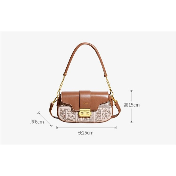 MV_Marvelouz MV804518 Tas SELEMPANG Wanita Model Shoulder Kekinian  Ada Talpan terbaru 1kg bisa 2 tas supplier tas import EL 4518