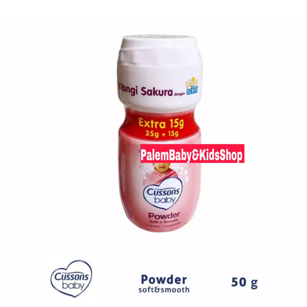 Cussons Baby Powder 35Gr+15Gr bedak bayi newborn