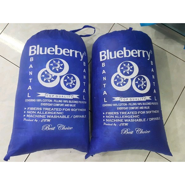 BANTAL TABUNG BLUEBERRY