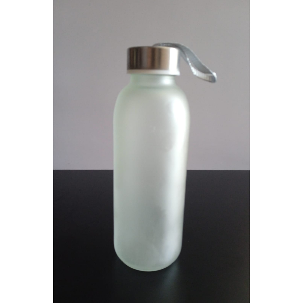 Botol Minum Kaca Polos 300ml Tumbler kaca Doff