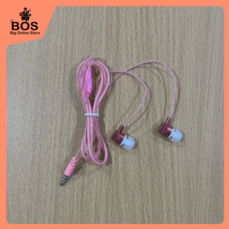 BOS - HF MUSIC MP3 NEW RANDOM | HANDSFREE HENSET EARPHONE NON MIC STEREO