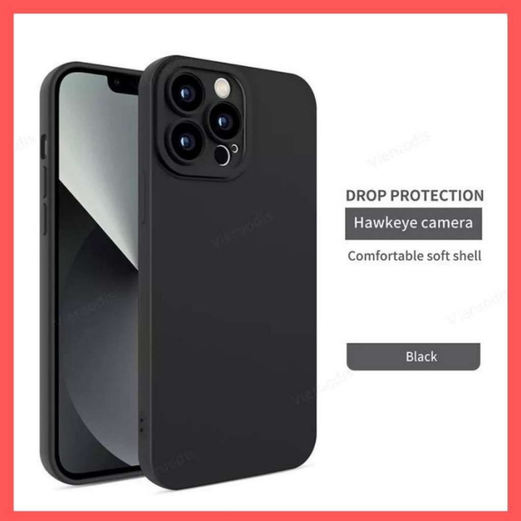 CASE FULL BLACK VIVO V27- Y53-Y71-Y75-Y81-Y83-Y91/Y93/Y95-Y91C/Y1S-V25-V25E-V25 PRO VENUS ACC