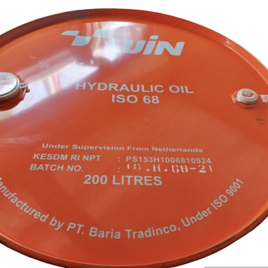 Oli Hydraulic Win Iso 68 10W Repack 1 Liter asli