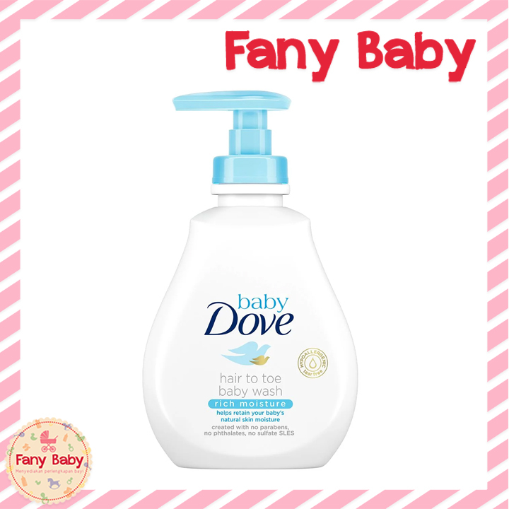 DOVE BABY HAIR TO TOE BABY WASH 200ML