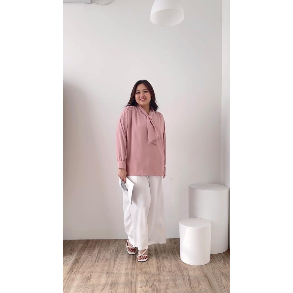 BIGWELL SELENA BLOUSE - ATASAN WANITA JUMBO - ATASAN BIGSIZE