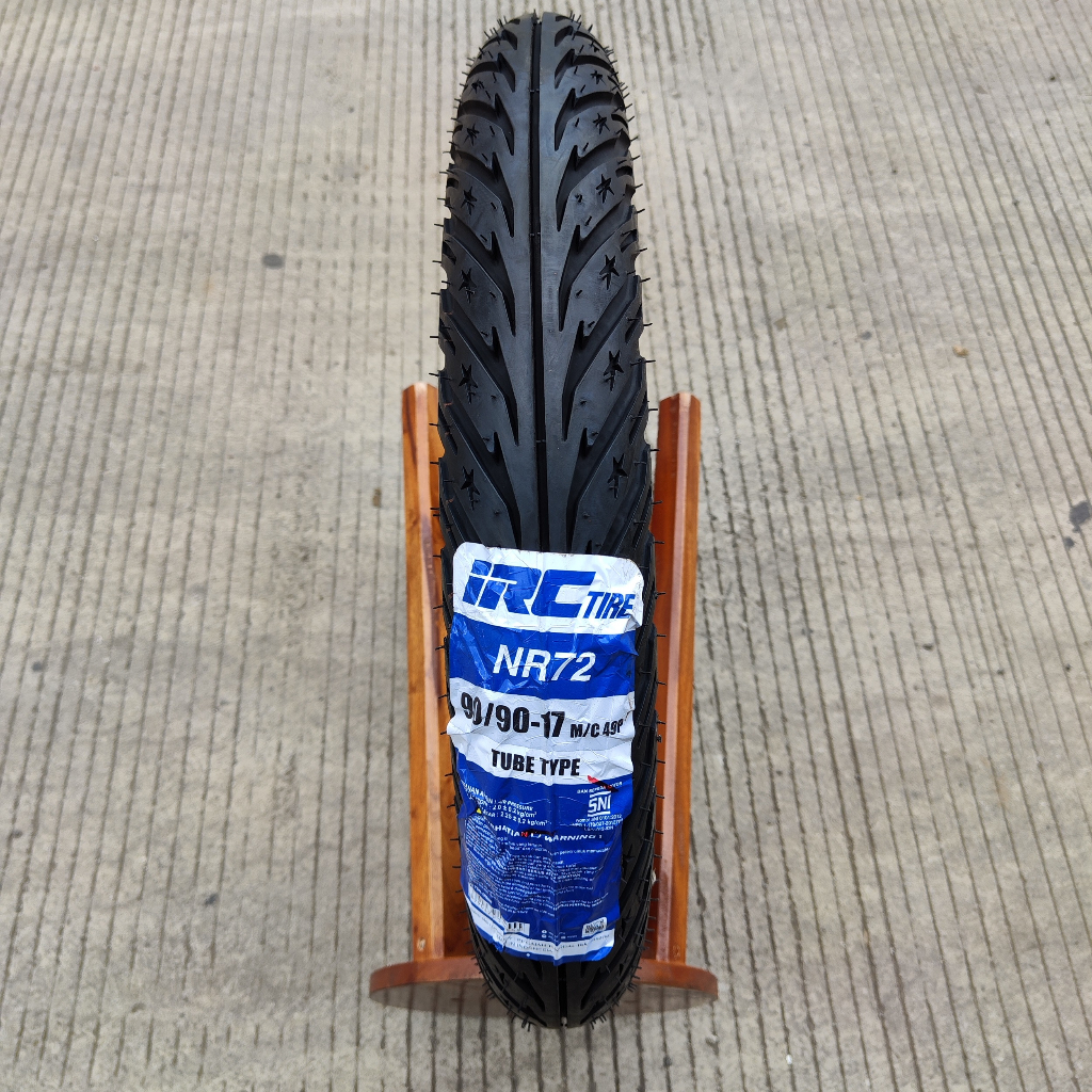 Ban motor bebek IRC NR72 90 90 17 supra revo tubetype