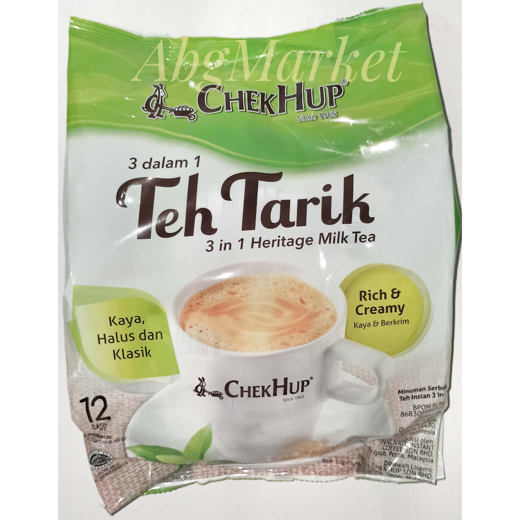 

Chek Hup Teh Tarik Malaysia Rich Creamy sachet