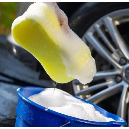 Sponge Spon Spons Busa Cuci Mobil Motor Piring Busa Foam Wash Tebal Lembut Car Wash Peralatan