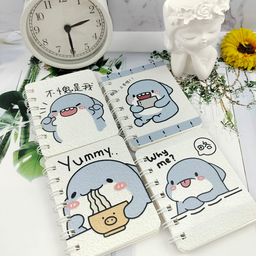 Notebook Buku Diary Spiral Karakter Lucu Unik ukuran A7 isi 80 Halaman / Buku Tulis Spiral Kertas Bergaris Ready banyak pilihan Motif Alat Tulis Sekolah Anak Terlengkap Kualitas Terbaik bisa COD