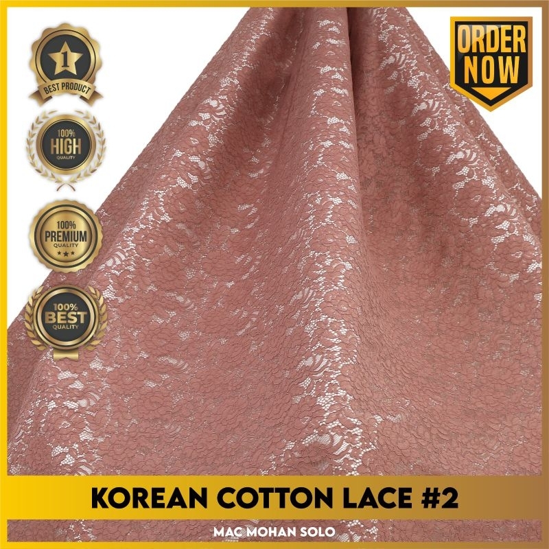 {NEWEST ARRIVAL} KOREAN COTTON LACE #2 PREMIUM QUALITY GUARANTEE ORIGINAL