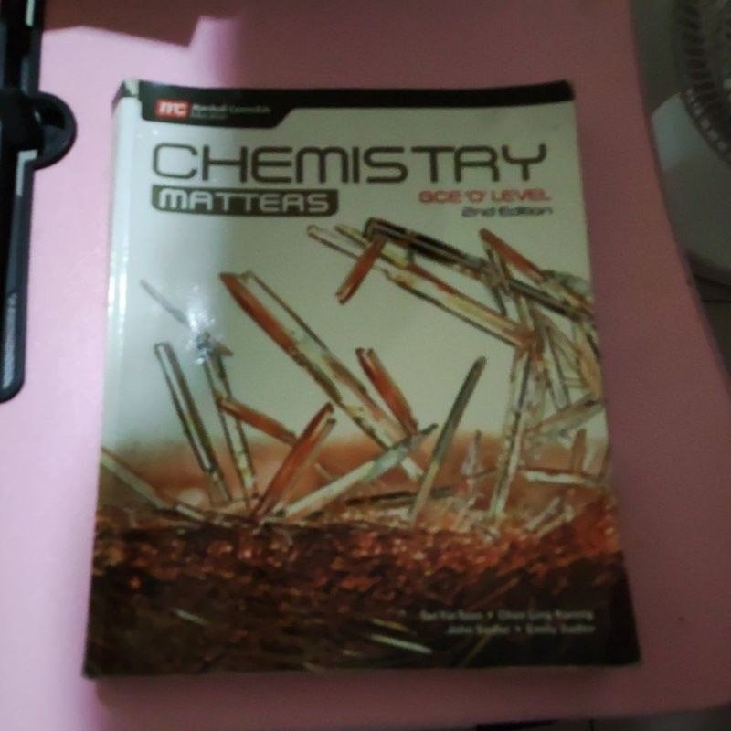 

chemistry matters GCE 'O' LEVEL 2nd edition