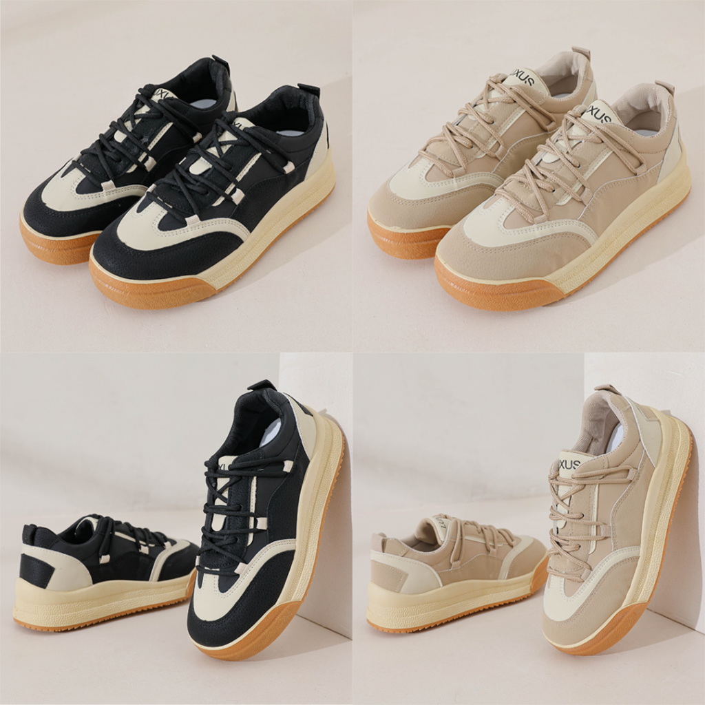 FREE KOTAK SEPATU!!! SALE!!! SEPATU WANITA SNEAKERS CANVAS FASHION KOREAN IMPORT PREMIUM - 8802