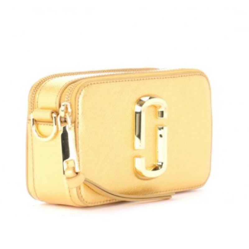 The J Camera Bag - Gold