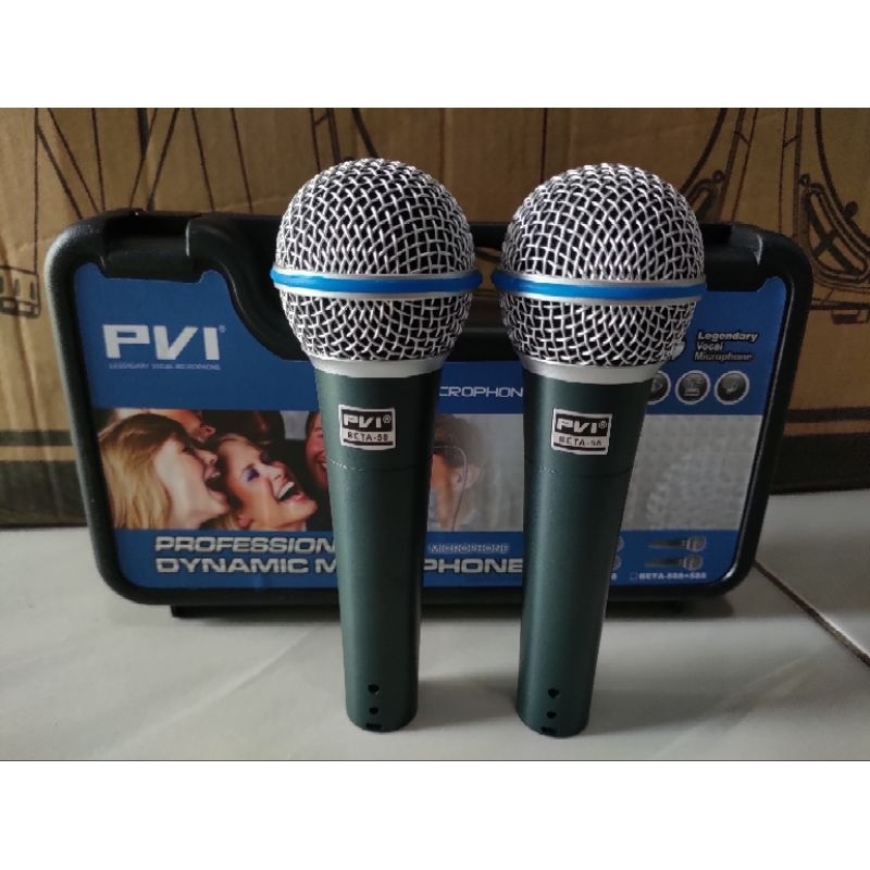 PVI BETA58D ISI 2 MIC VOKAL PVI ISI 2 MICROPHONE VOKAL PVI ISI 2