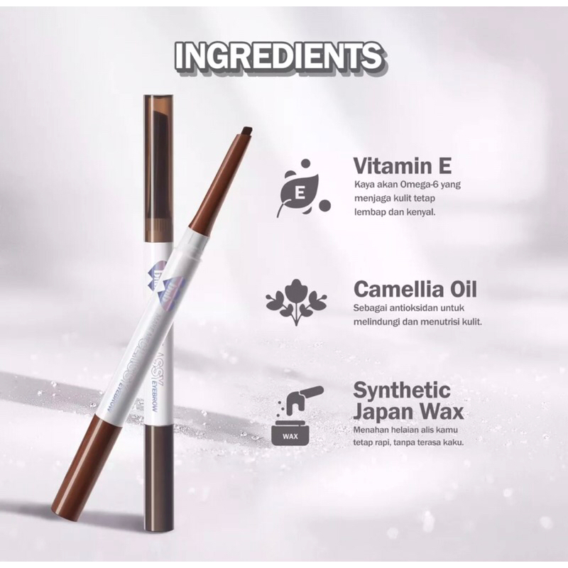 BNB barenbliss Make Me Classy Eyebrow Kosmetik Pensil Alis Korea Make Up Natural Tahan Lama