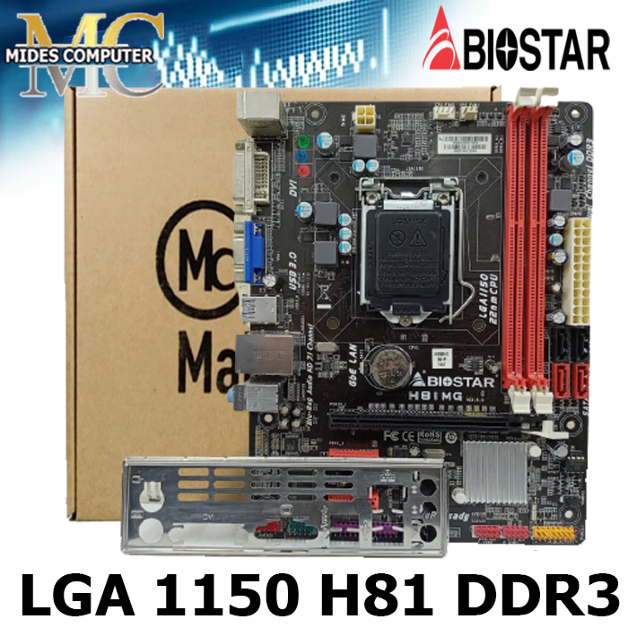 Motherboard Mainboard MOBO H81 Intel LGA 1150 Onboard