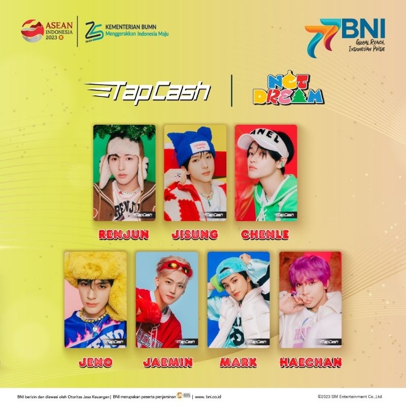 Tapcash BNI x Nct Dream