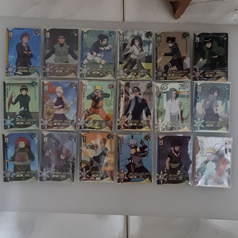 Gashapon Gacha Japan Kartu Card Naruto Kayou TCG Game T4W5 T4 W5 SR